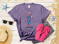 Scrub Life Flamingo Tee