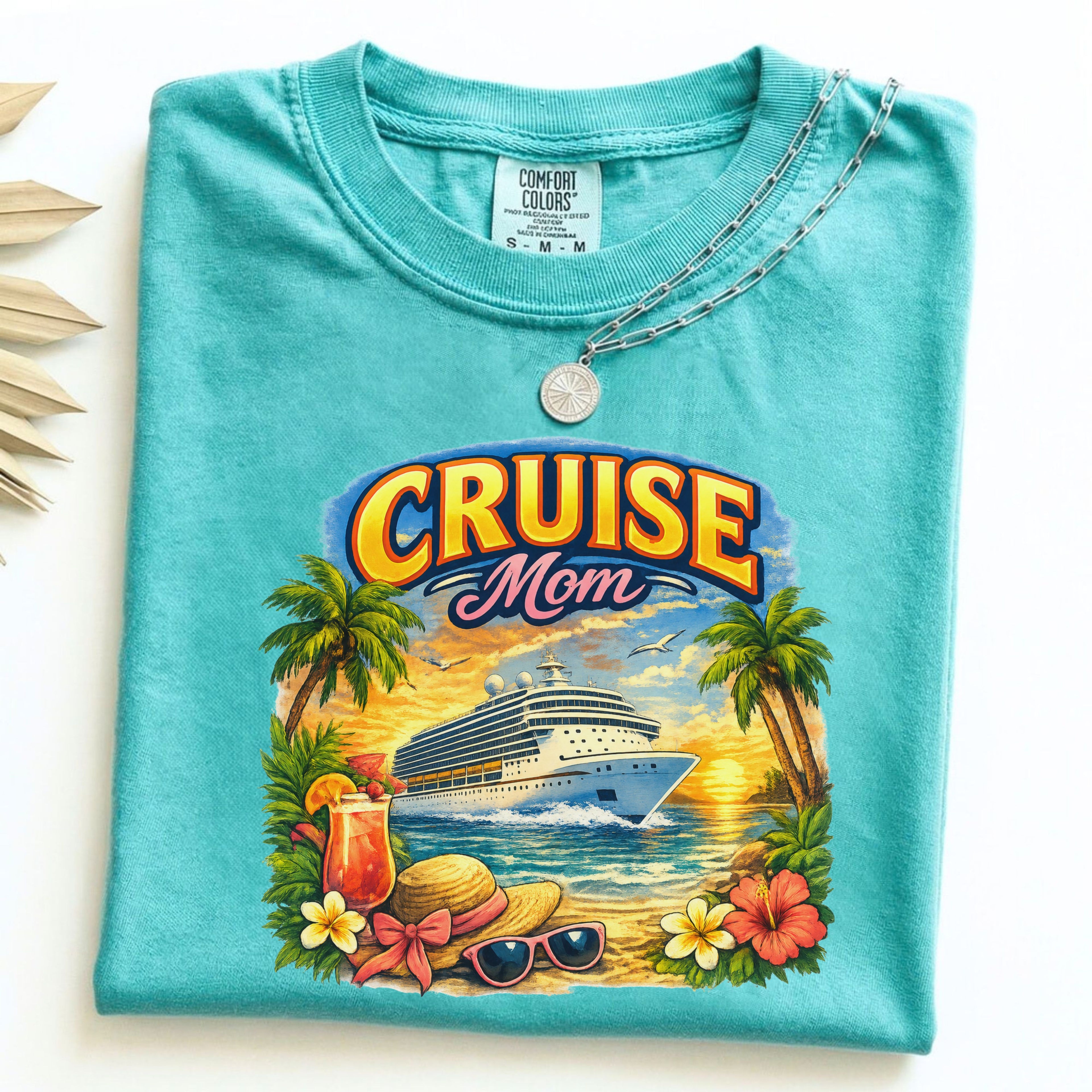 Cruise Mom T-Shirt — Tropical Cruise Vacation Shirt for Moms