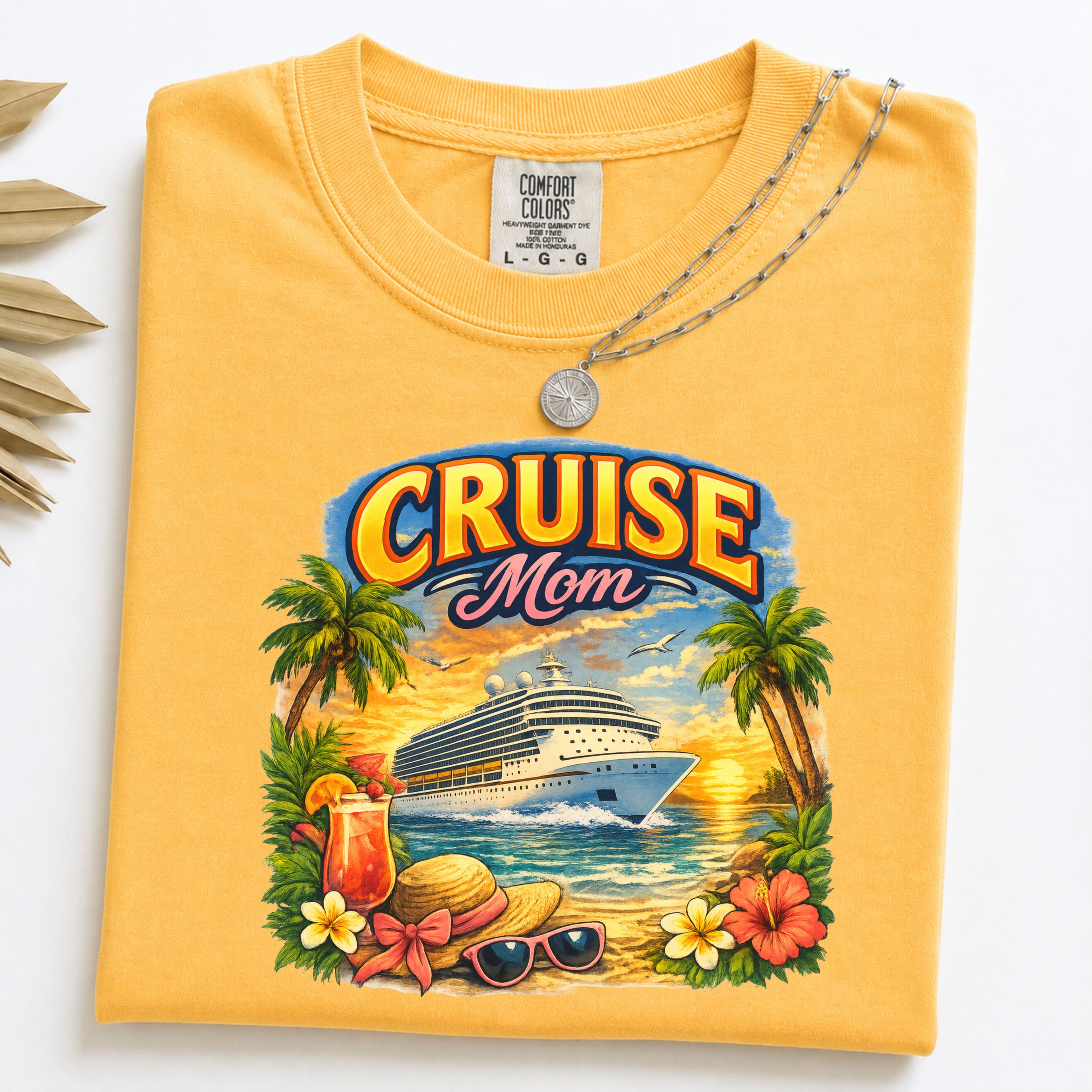 Cruise Mom T-Shirt — Tropical Cruise Vacation Shirt for Moms